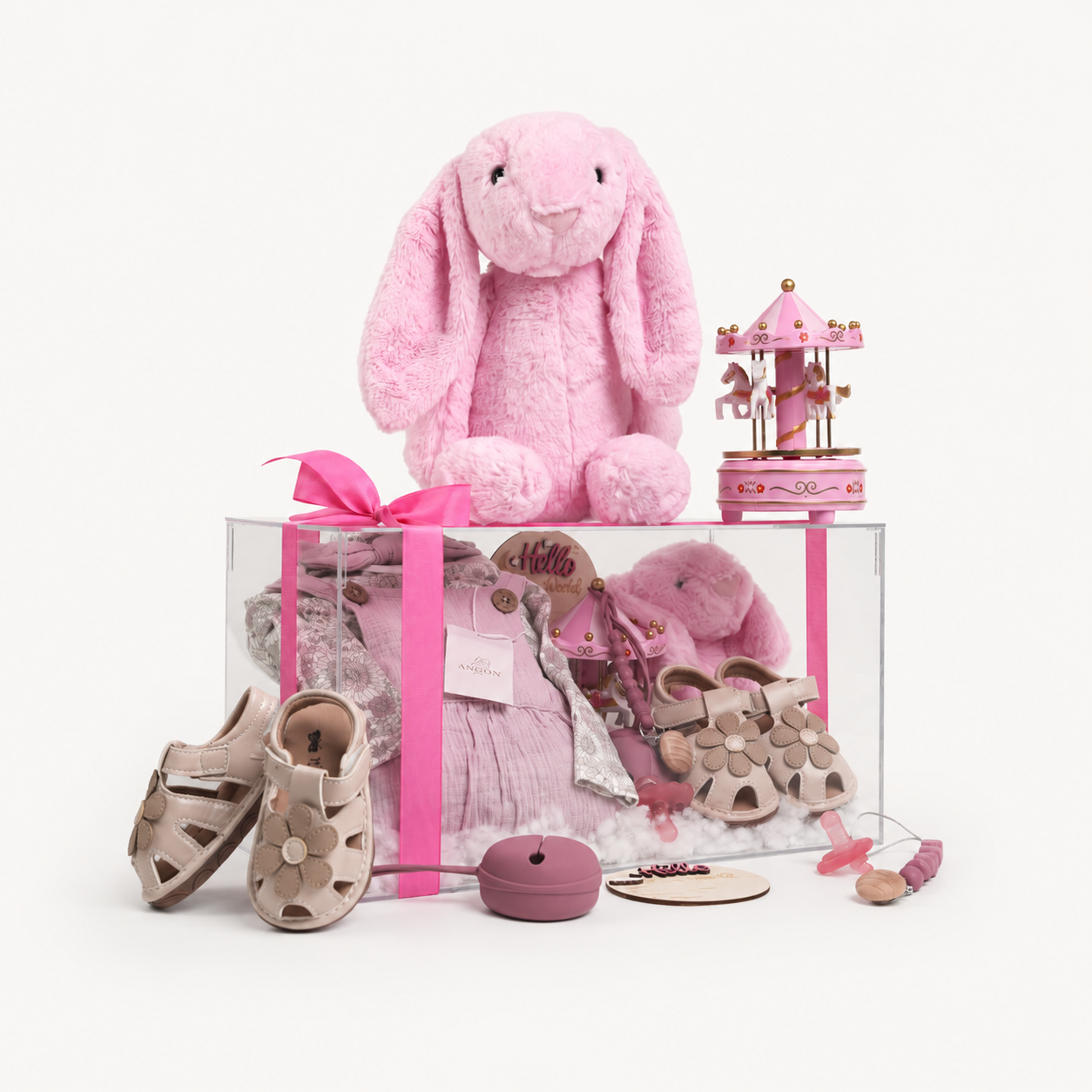 Acrylic Baby Girl Box
