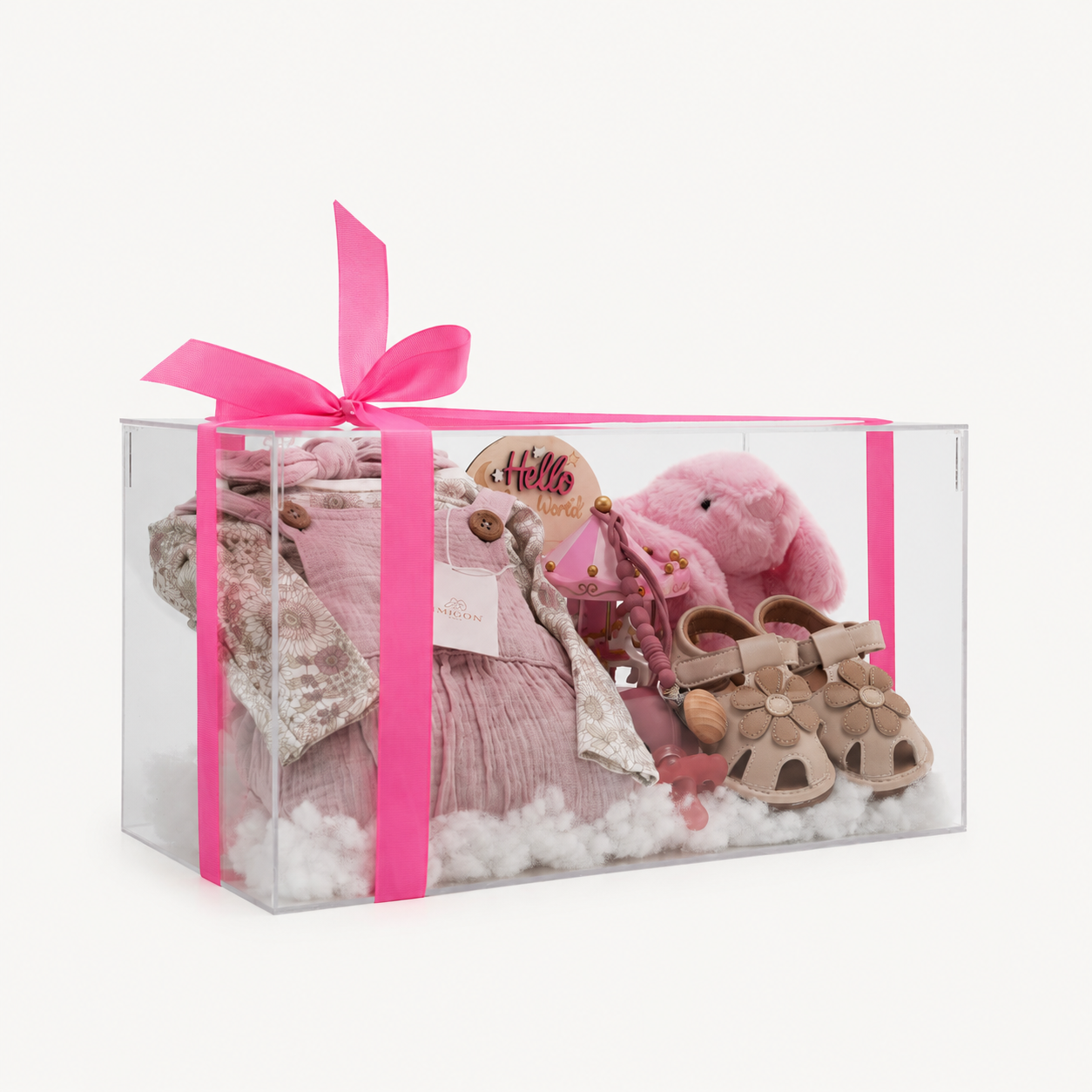 Acrylic Baby Girl Box - Image 3
