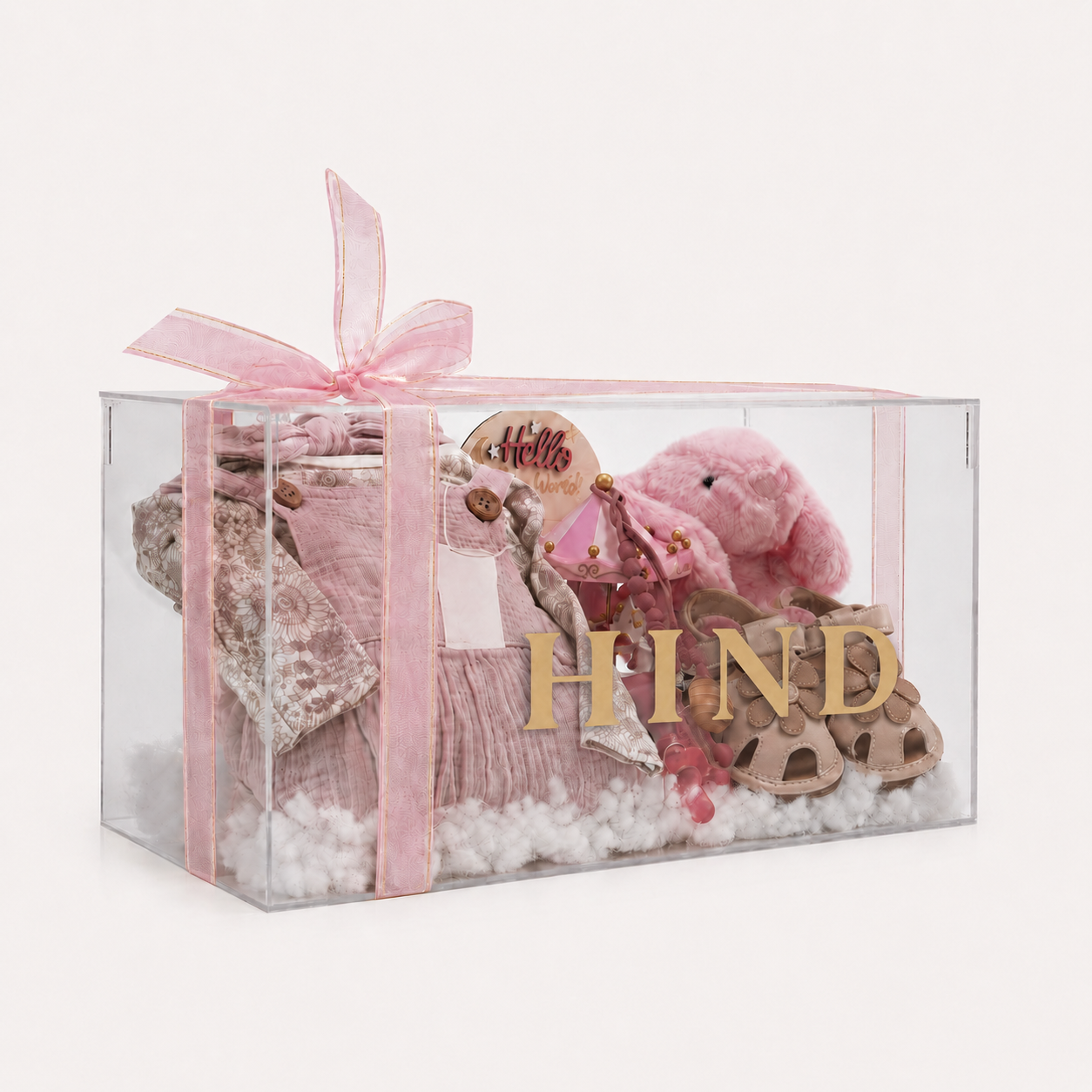 Acrylic Baby Girl Box - Image 4